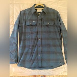 Poncho Blue Plaid Button-Up Shirt